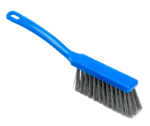 hand brush with detectable stiff bristles